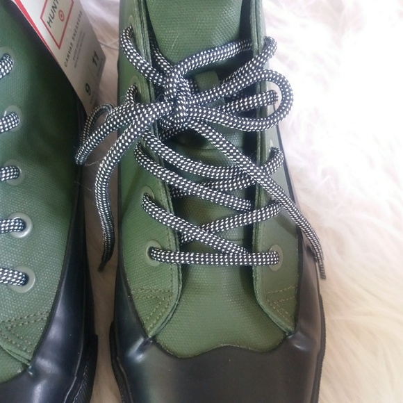 Hunter Unisex Canvas Sneakers waterproof  G - Picture 3 of 8